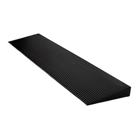 Cuttable Threshold Ramp Rubber Wheelchair Ramp Solid 4 cm Rise 90 cm Wide - RnR Galore