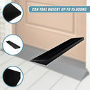 Cuttable Threshold Ramp Rubber Wheelchair Ramp Solid 4 cm Rise 90 cm Wide - RnR Galore