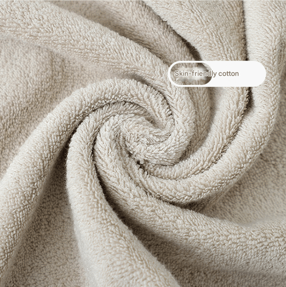 Dark Grey Plush Cotton Hand Towel Set (4 - Pack) - Ultra Soft, Absorbent & Quick - Drying Face Towels for Bathroom - RnR Galore