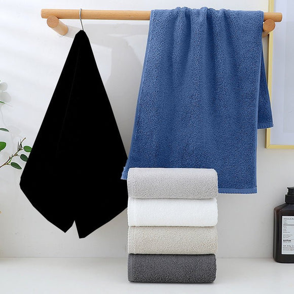 Dark Grey Plush Cotton Hand Towel Set (4 - Pack) - Ultra Soft, Absorbent & Quick - Drying Face Towels for Bathroom - RnR Galore