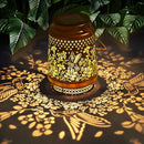 Decorative Solar Hummingbird Lantern(11x11x17CM) - Waterproof Hanging Iron Art Outdoor Projection Light for Garden and Patio (Up to 12 Hrs Illumination) - RnR Galore