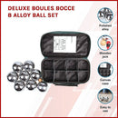 Deluxe Boules Bocce 8 Alloy Ball Set - RnR Galore