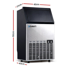 Devanti 60kg Commercial Ice Maker Machine - RnR Galore