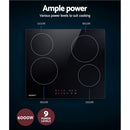 Devanti Electric Ceramic Cooktop 60cm Touch Control - RnR Galore