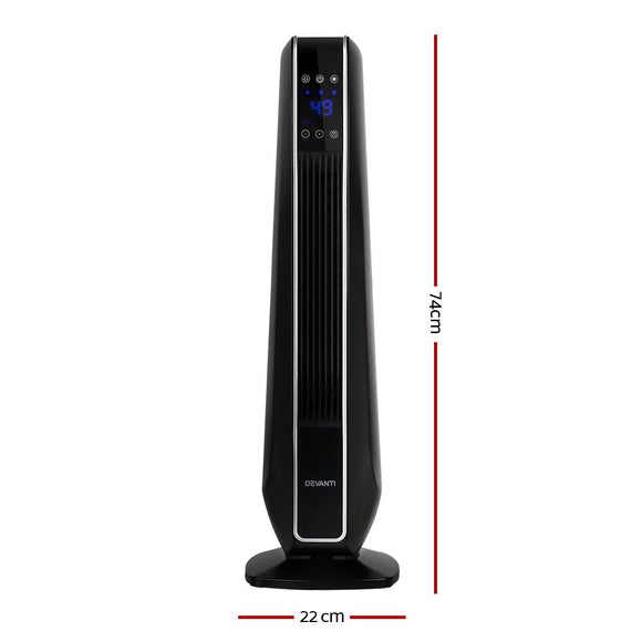 Devanti Electric Ceramic Tower Heater 2400W - RnR Galore