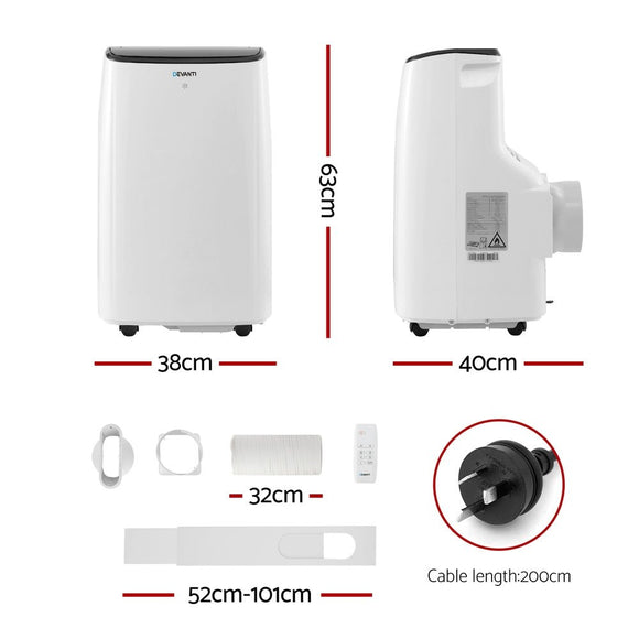 Devanti Portable Air Conditioner WiFi 7000BTU - RnR Galore