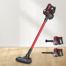 Devanti Stick Vacuum Cleaner Brushless Cordless 250W Red - RnR Galore