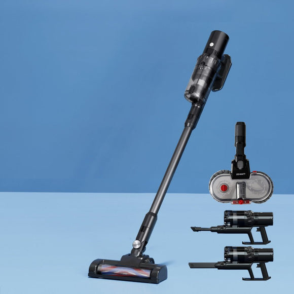 Devanti Stick Vacuum Cleaner Mop Head 350W Grey - RnR Galore