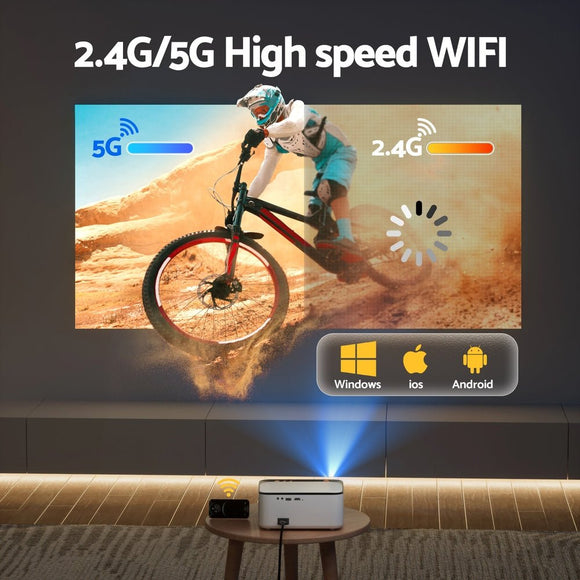 Devanti Video Project 4K 1080P Android 5G Wifi Home Cinema - RnR Galore