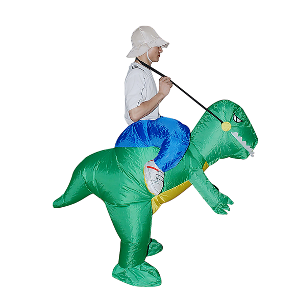 DINO Fancy Dress Inflatable Suit - Fan Operated Costume - RnR Galore