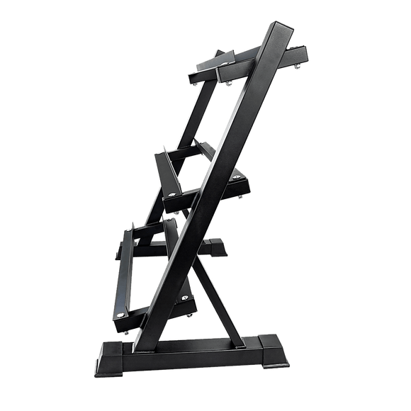 Dumbbell Rack Storage Stand Hex Weight Heavy Duty 3 Tier Wide Home Gym Fitness - RnR Galore