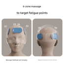 Electric Head Massage Hat with Inflatable Airbags - 6 - Zone Scalp Therapy for Relaxation and Sleep Aid - RnR Galore