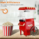 Electric Home Popcorn Machine Classic Car Corn Popper Maker For Kid Gift - RnR Galore
