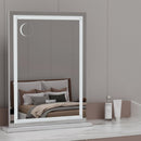 Embellir Bluetooth Makeup Mirror 58x80cm Hollywood Vanity with LED Light Crystal - RnR Galore