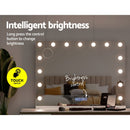 Embellir Bluetooth Makeup Mirror 80x58cm Hollywood Vanity with LED Light Wall - RnR Galore