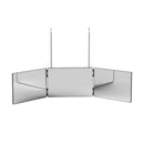 Embellir Trifold Mirror Makeup Portable with Height Adjustable 3 Way Telescoping Hook Hair Cutting Styling - RnR Galore