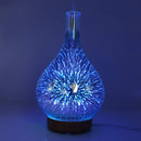 Essential Oil Aroma Diffuser - Mirror 3D Fireworks USB Aromatherapy Mist Humidifier - RnR Galore