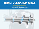 EUROCHEF Electric Meat Grinder, Stainless Steel Mincer Sausage Filler Kibbe Maker, Silver - RnR Galore