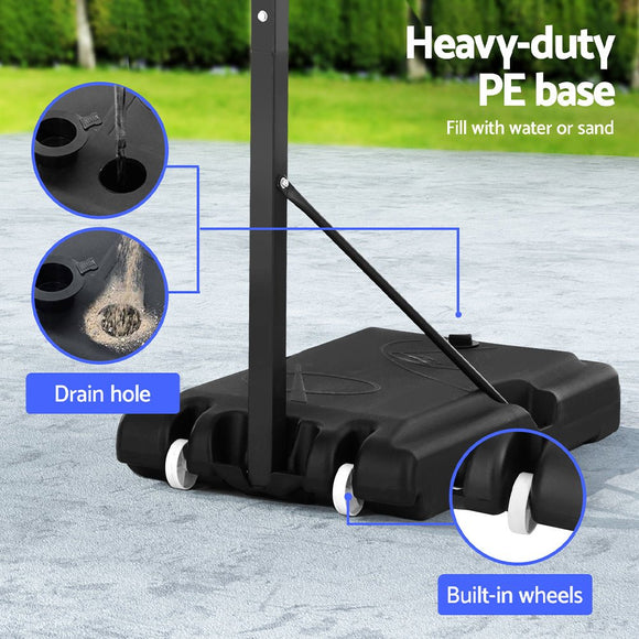 Everfit 2.6M Basketball Hoop Stand System Portable Kid - RnR Galore