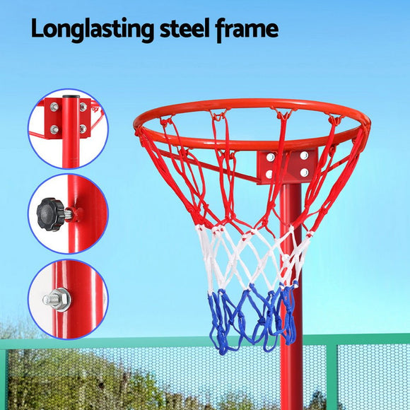 Everfit 3.05M Netball Hoop Basketball Stand System Net Ring - RnR Galore