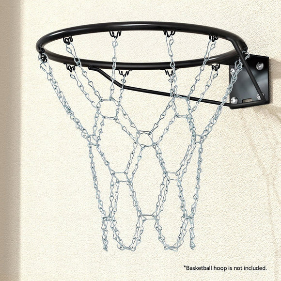 Everfit Basketball Ring Metal Braided Chain Net 12 Loop - RnR Galore