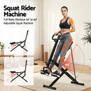 Everfit Foldable Squat Machine Deep Squat Rowing Machine 5 Adjustable Seat Home Gym - RnR Galore