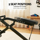 Everfit Foldable Squat Machine Deep Squat Rowing Machine 5 Adjustable Seat Home Gym - RnR Galore