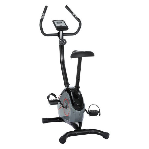Everfit Magnetic Exercise Bike 8 Levels Upright Bike Fitness Home Gym Cardio - RnR Galore