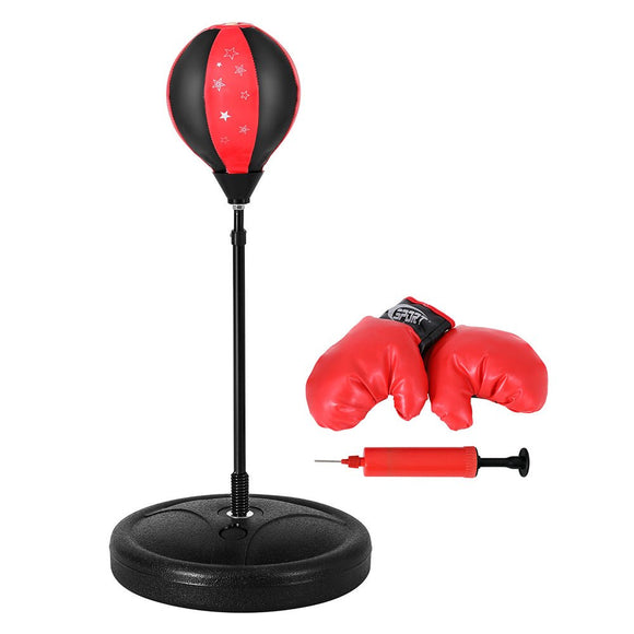 Everfit Punching Boxing Bag Stand Set Gloves with Pump Height Adjustable - RnR Galore