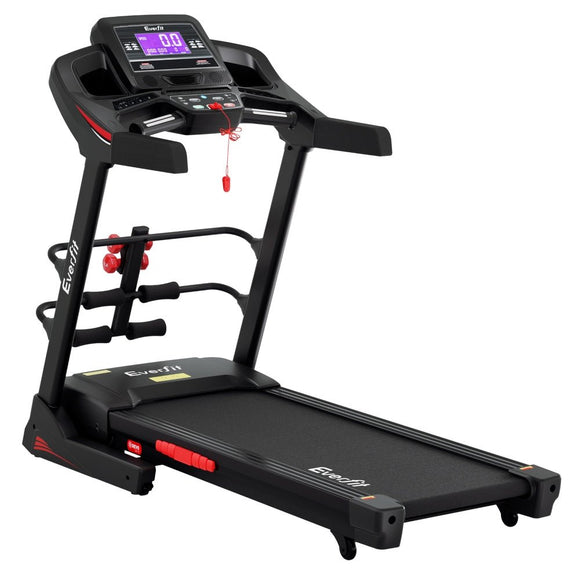 Everfit Treadmill Electric Home Gym Fitness Exercise Machine w/ Sit Up Bar 480mm - RnR Galore