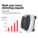 Everfit Vibration Machine Platform Vibrator Resistance Rope Home Fitness White - RnR Galore