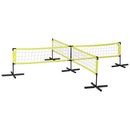 Everfit Water Volleyball Net Set Portable Swimming Pool Nets Game 4 Anchor Bags - RnR Galore