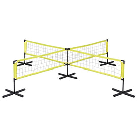 Everfit Water Volleyball Net Set Portable Swimming Pool Nets Game 4 Anchor Bags - RnR Galore