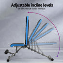 Everfit Weight Bench Adjustable FID Bench Press Home Gym 330kg Capacity - RnR Galore