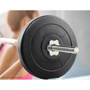Everfit Weight Plates Standard 2X 10kg Barbell Plate Weight Lifting - RnR Galore