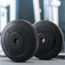 Everfit Weight Plates Standard 2X 10kg Barbell Plate Weight Lifting - RnR Galore