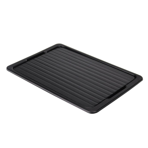 Fast Defrosting Meat Tray FDA Approved Large Miracle Aluminium Thawing Plate - RnR Galore