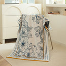 Flower Fairy 40S Pure Cotton Gauze Bath Towel - Extra Large, Thick, Soft, and Highly Absorbent for Adults - RnR Galore