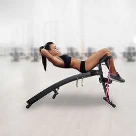 Foldable Incline Sit Up Bench for Home Gym Ab Workout Training - RnR Galore