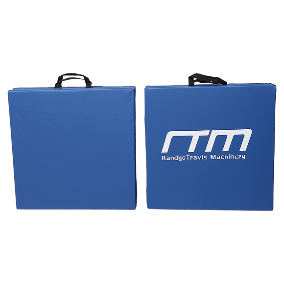Folding Blue Exercise Mat – Gymnastics, Martial Arts, Yoga, Karate & Judo Training - RnR Galore