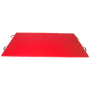 Folding Red Exercise Mat – Gymnastics, Martial Arts, Yoga, Karate & Judo Training - RnR Galore