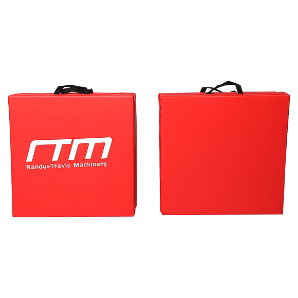 Folding Red Exercise Mat – Gymnastics, Martial Arts, Yoga, Karate & Judo Training - RnR Galore