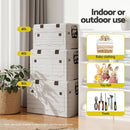 Gardeon 80L Outdoor Storage Box Foldable Camping Collapsible Bins Organizer - RnR Galore
