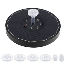Gardeon Floating Solar Pond Water Fountain Pump Outdoor Fountains LED Light - RnR Galore