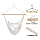 Gardeon Hammock Chair Outdoor Hanging Camping Mesh Indoor Cream - RnR Galore