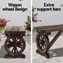 Gardeon Outdoor Garden Bench Seat Wooden Patio Furniture Wagon Dining Chair - RnR Galore