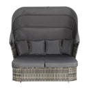 Gardeon Outdoor Sun Lounge Setting Patio Furniture Wicker Sofa Garden Day Bed - RnR Galore