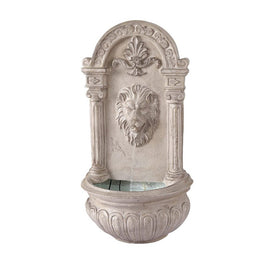 Gardeon Solar Fountain Water Feature Wall Mount Garden Fountains 77CM Beige - RnR Galore