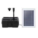 Gardeon Solar Submersible Water Pond Fountain Pump with Filter Box 4.6FT 470L/H - RnR Galore