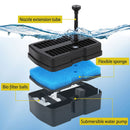 Gardeon Solar Submersible Water Pond Fountain Pump with Filter Box 4.6FT 470L/H - RnR Galore